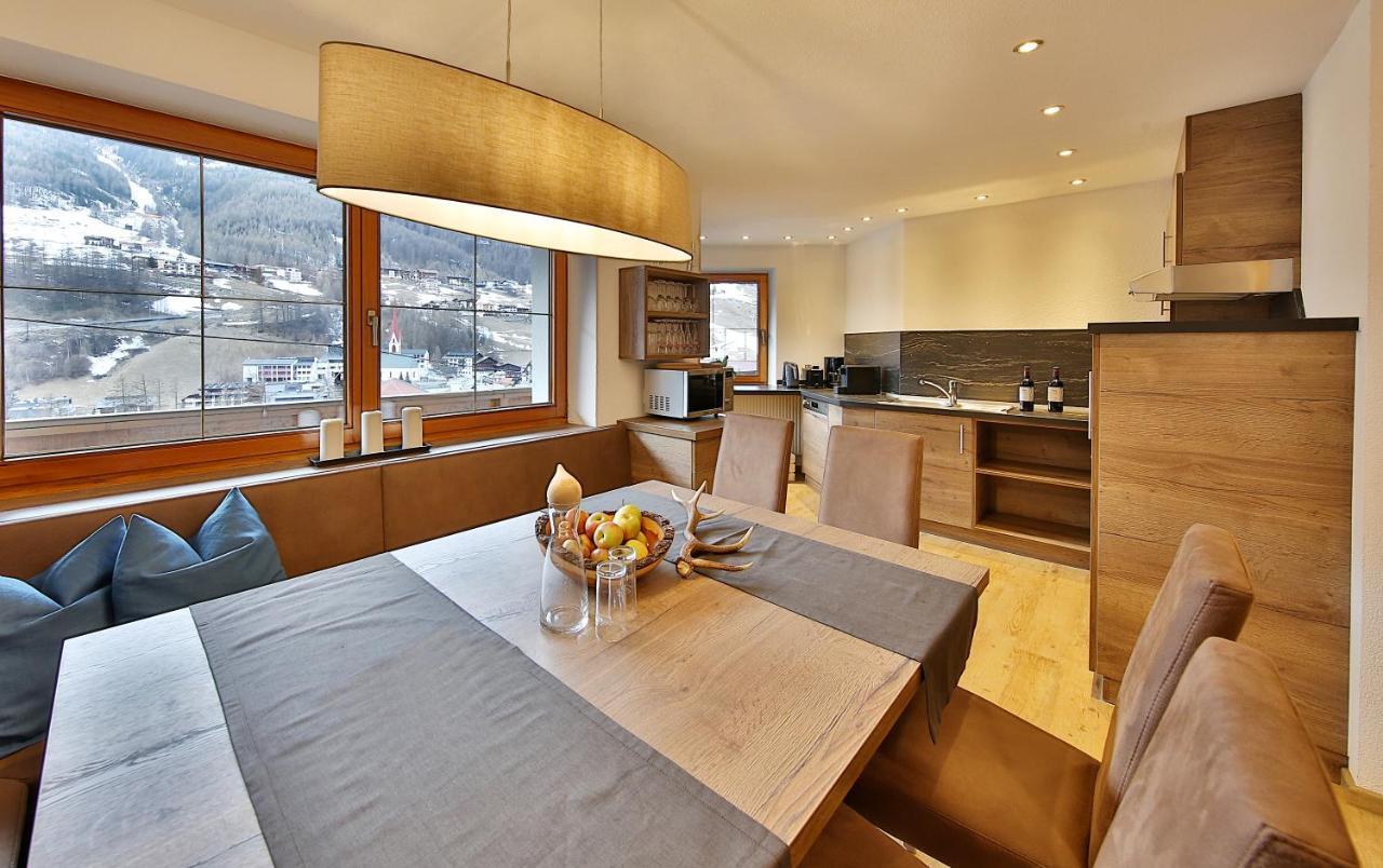 Hotel Garni Fiegl Apart Sölden Zimmer foto